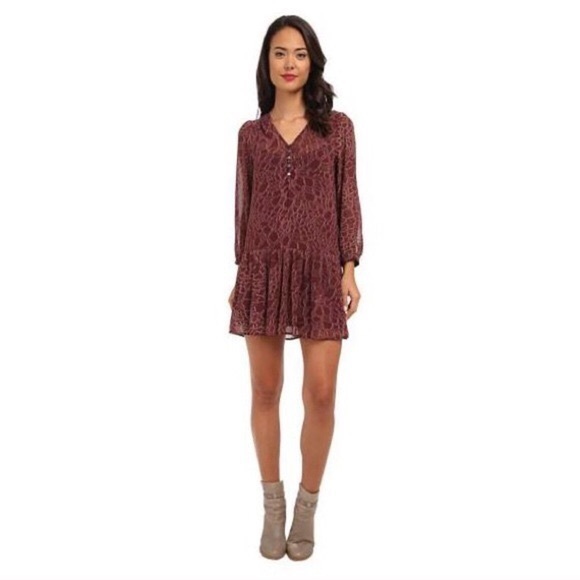 Sam Edelman Dresses & Skirts - Sam Edelman | Drop Waist Animal Print Dress
